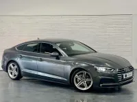 Used Audi A5 S-Line 190 HP (139 kW) 2018 Grey Coupe