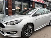 Used Ford Focus ST-Line 140 HP (102 kW) 2017 Silver Hatchback