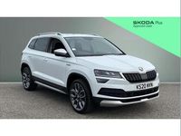 Used Skoda Karoq Scout 4x4 150 HP (110 kW) 2020 White SUV
