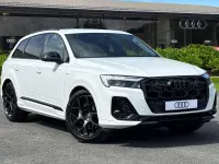 New Audi Q7 Black Edition 2026 White SUV