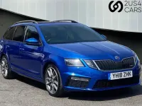 Usado Skoda Octavia vRS 230 HP (169 kW) 2018 Azul Carrinha