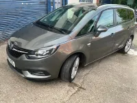Used Vauxhall Zafira SRi 140 HP (102 kW) 2017 Grey MPV