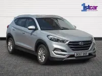 Used Hyundai Tucson SE 141 HP (103 kW) 2017 Silver SUV