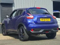Used Nissan Juke N-Connecta 115 HP (84 kW) 2016 Blue SUV