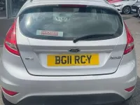 Used Ford Fiesta 70 HP (51 kW) 2011 Silver Hatchback