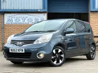Used Nissan Note N-TEC 110 HP (80 kW) 2012 Blue Hatchback