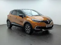 Used Renault Captur GT-Line 90 HP (66 kW) 2018 Orange/black SUV