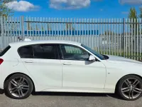 Used BMW 120 M Sport 190 HP (139 kW) 2018 White Hatchback