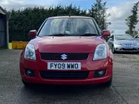 Used Suzuki Swift GLX 101 HP (74 kW) 2009 Red Hatchback