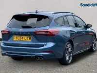 Used Ford Focus ST-Line X 125 HP (91 kW) 2024 Blue Estate