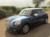 Begagnad Mini Cooper D Hatch 2012 Blå Halvkombi
