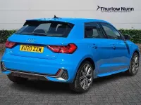 Used Audi A1 Sportback S-Line 116 HP (85 kW) 2020 Blue Hatchback
