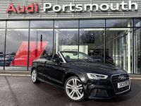 Used Audi Cabriolet S-Line 150 HP (110 kW) 2021 Black Cabriolet