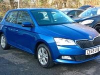 Used Skoda Fabia SE 95 HP (69 kW) 2019 Blue Hatchback