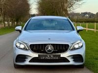 Used Mercedes C300 AMG line 258 HP (189 kW) 2019 Silver Coupe