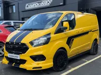 Used Ford Transit Custom 130 HP (95 kW) 2022 Yellow Van