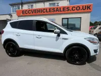 Used Ford Kuga Zetec 136 HP (100 kW) 2009 White SUV