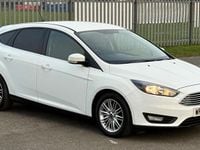 Used Ford Focus Zetec 2017 White Hatchback