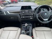 Used BMW 118 Sport Line 136 HP (100 kW) 2018 Mineral grey Hatchback