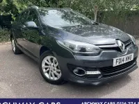 Used Renault Mégane GrandTour Dynamique 110 HP (80 kW) 2014 Grey Estate