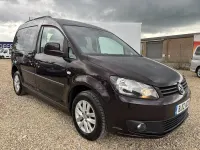 Used VW Caddy Life 102 HP (75 kW) 2012 Mauve/purple MPV