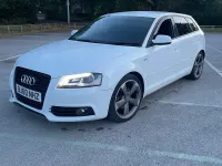 Used Audi A3 Black Edition 2010 White Hatchback