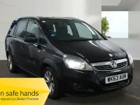 Used Vauxhall Zafira Design Edition 2013 Black MPV