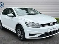 Used VW Golf VII SE 115 HP (84 kW) 2018 White Hatchback