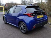 Used Toyota Yaris Hybrid Design 113 HP (83 kW) 2023 Blue Hatchback