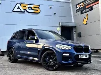 Used BMW X3 M Sport 190 HP (139 kW) 2018 Blue SUV