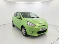 Used Mitsubishi Mirage 79 HP (58 kW) 2013 Green Hatchback
