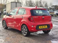 Used Kia Picanto 84 HP (61 kW) 2018 Red Hatchback