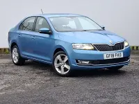 Used Skoda Rapid SE L 110 HP (80 kW) 2018 Blue Hatchback