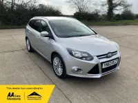 Used Ford Focus Zetec 125 HP (91 kW) 2013 Silver Estate