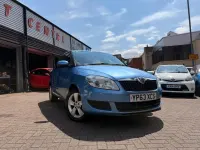 Used Skoda Fabia SE 2013 Blue Hatchback