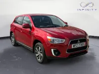 Used Mitsubishi ASX 117 HP (86 kW) 2015 Red SUV