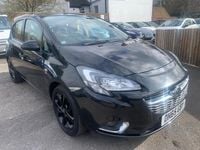 Used Vauxhall Corsa SRi 100 HP (73 kW) 2015 Black Hatchback