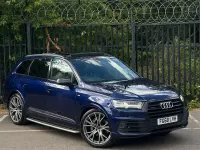 Used Audi Q7 Comfort 2018 Blue SUV