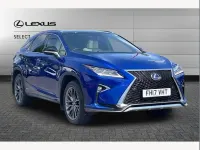 Used Lexus RX450h Sport Line 313 HP (230 kW) 2017 Blue SUV