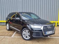Used Audi Q7 S-Line 218 HP (160 kW) 2017 Black SUV