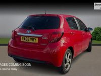Used Toyota Yaris Hybrid 2016 Red Hatchback