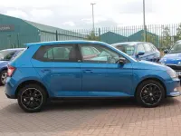 Used Skoda Fabia Monte Carlo 108 HP (79 kW) 2016 Blue Hatchback