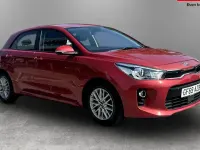 Used Kia Rio 101 HP (74 kW) 2019 Red Hatchback