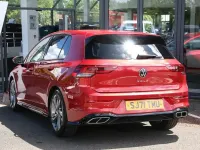 Used VW Golf VIII R-line 128 HP (94 kW) 2021 Red Hatchback