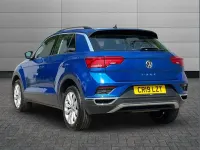 Usado VW T-Roc SE 115 HP (84 kW) 2019 Azul SUV