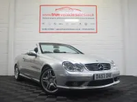 Used Mercedes CLK55 AMG AMG 2003 Silver Cabriolet