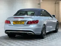 Used Mercedes E400 AMG line 2014 Silver Cabriolet
