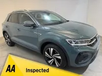 Used VW T-Roc R-line 150 HP (110 kW) 2022 Blue SUV