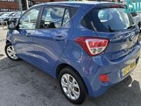 Usado Hyundai i10 SE 66 HP (48 kW) 2016 Azul Citadino