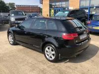 Used Audi A3 170 HP (125 kW) 2009 Black Hatchback